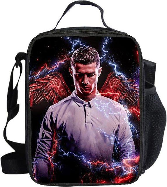 Fancy Style Studio Isolierte Lunchtasche Ronaldo Thermotasche in Schwarz, auslaufsicher - Bild 1