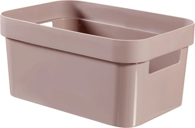 Curver Box Infinity Aufbewahrungsbox Rosa B: 26 cm, T: 17,5 cm, H: 12,3 cm - Bild 1
