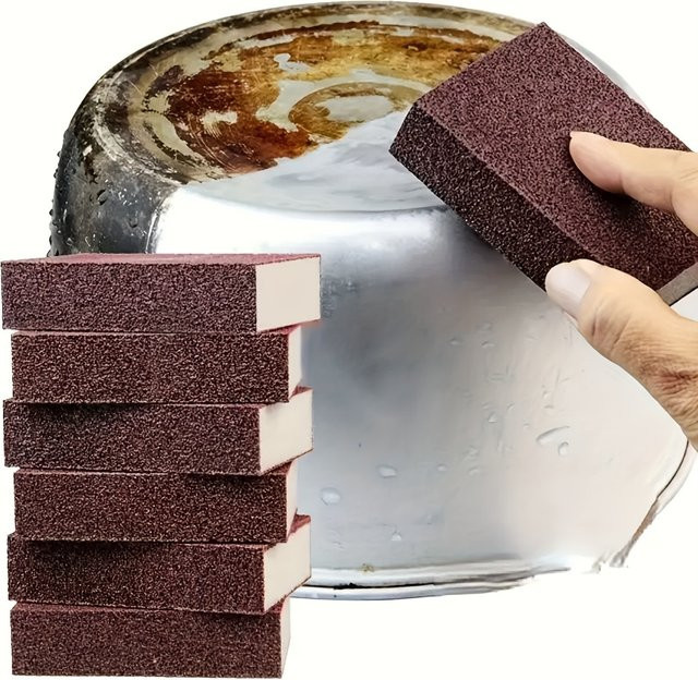 5Sand Magischer Schwammreiniger zur Reinigung von Töpfen, Spülbecken und Geschirr zur Rostentfernung und Dekontamination - Bild 1