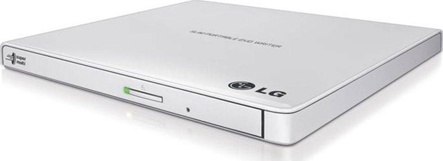 LG Externes DVD-Laufwerk GP60NW60 DVD±RW USB 2.0 Weiß - Bild 1
