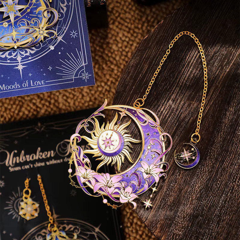 TWBEB Metall-Lesezeichen in Gold als romantisches Geschenk für Schüler - Bild 2