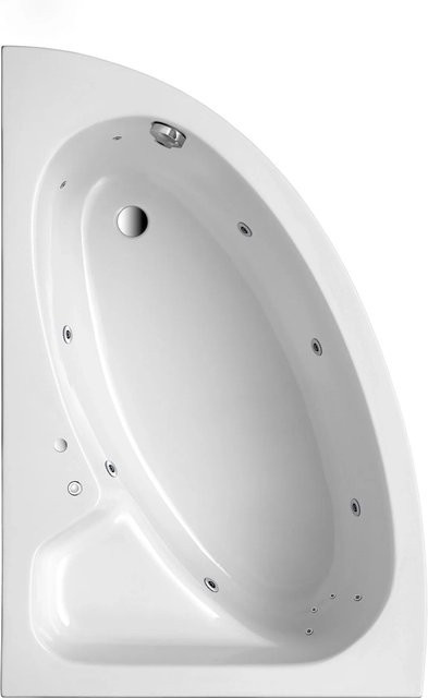 Ottofond Whirlpool Salinas Komfort Links Weiß B: 150 cm, T: 97 cm - Bild 1