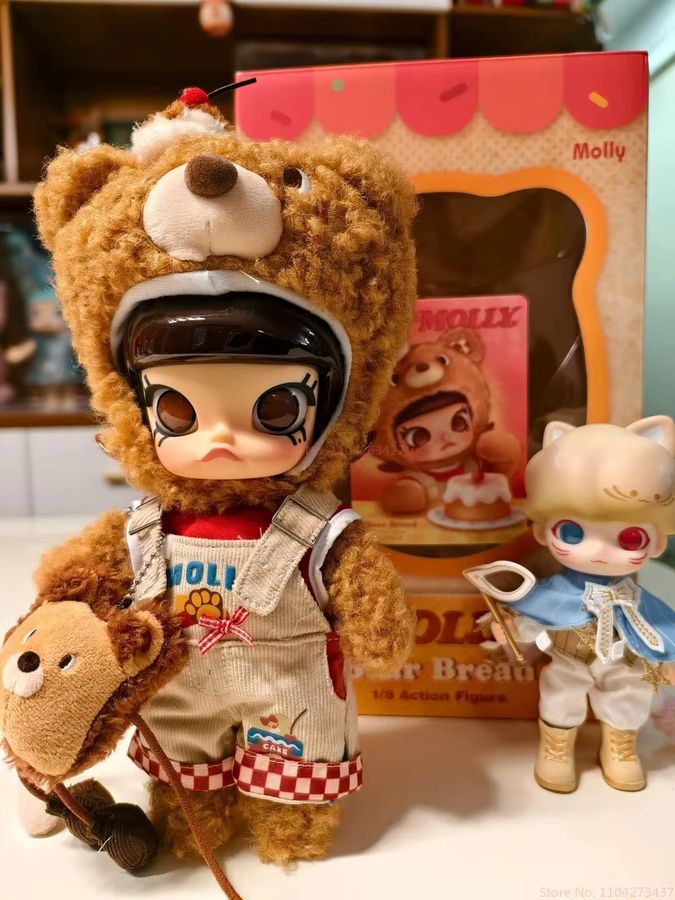 POP MART MOLLY Reitpferd Glücks-Serie Actionfigur als bewegliche Gelenkpuppe Blind Box Sammelmodell - Bild 3