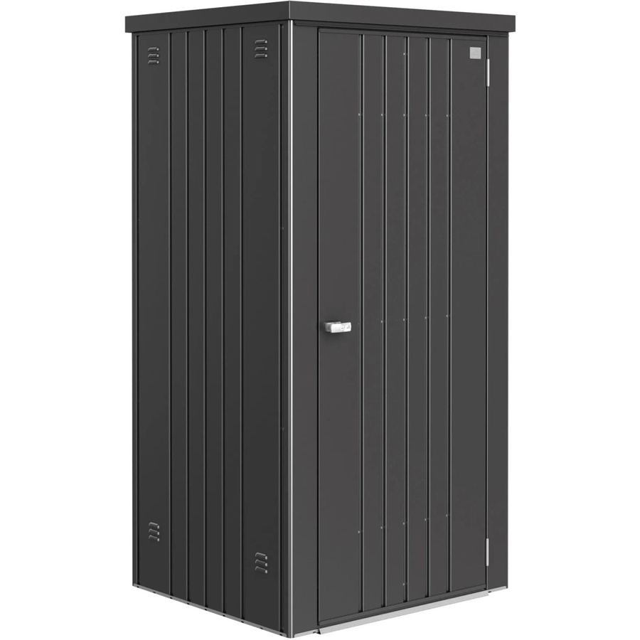 Biohort Geräteschrank 90 Aufbewahrungsschrank mit Doppeltür Dunkelgrau-Metallic B/T/H: 93 x 83 x 182,5 cm - Bild 2