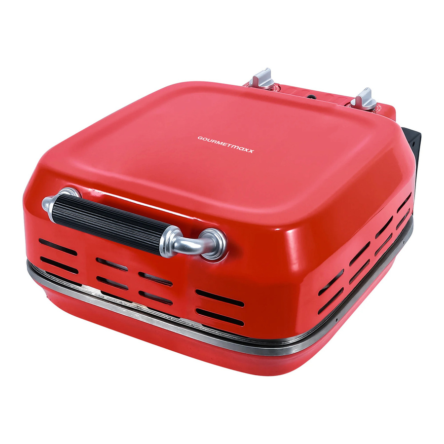 GOURMETmaxx Elektro-Pizzaofen in Rot - Bild 2