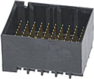Molex Stiftgehäuse-Platine 761651124 in Schwarz - Bild 1