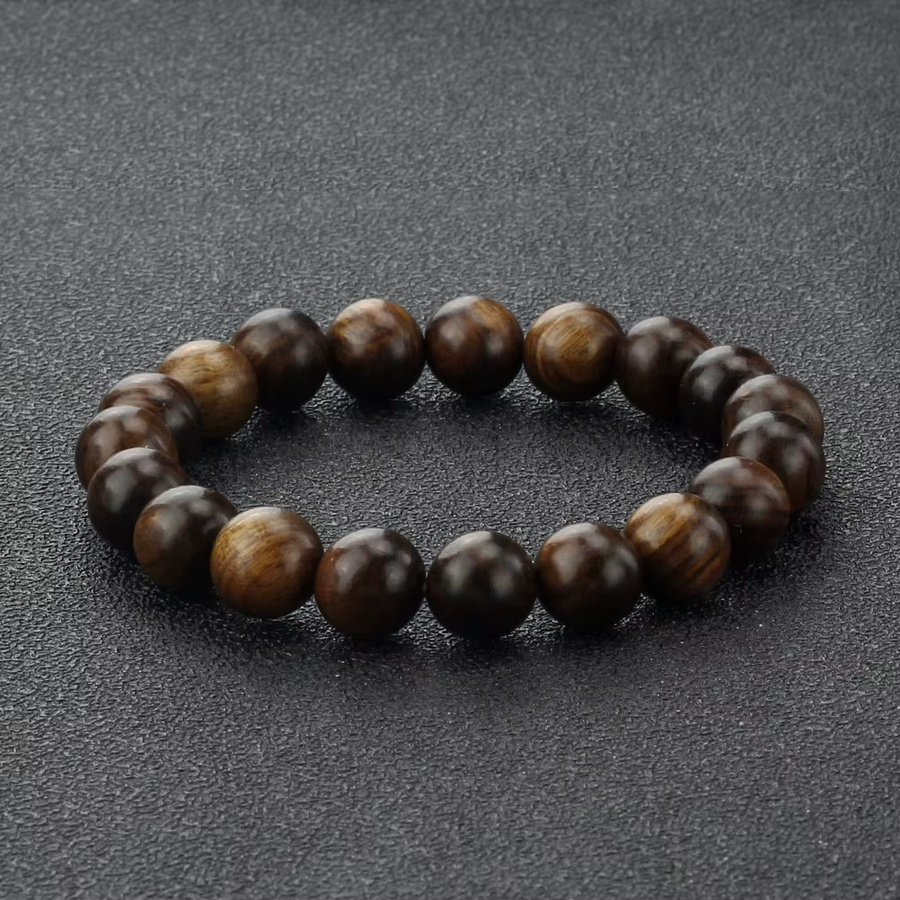 Reliatonny Armband, Holz, Schwarz, Vintage, Unisex - Bild 3