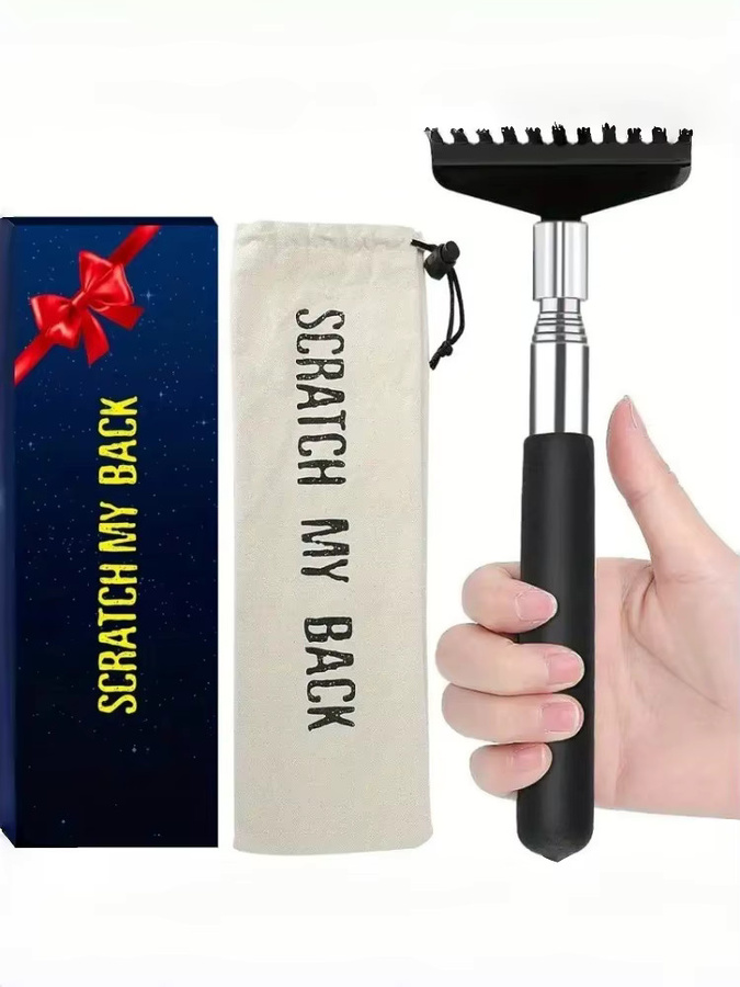 Tragbarer Rückenkratzer aus Metall, Unisex - Bild 6