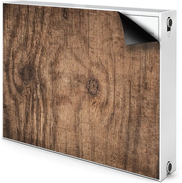 Tulup Magnetfolie für Heizkörper Dunkle Eiche, Braun, B/H: 80 x 60 cm - Bild 1