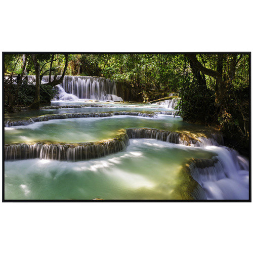 papermoon Infrarotheizung EcoHeat Waldwasserfall Laos mit Matt-Effekt in Bunt, App-Steuerung und Überhitzungsschutz - Bild 2