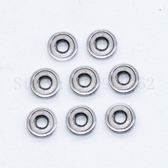 Wltoys RC Hubschrauber Ersatzteile, Rotor Clip Lager, Metall, 8-teiliges Set - Bild 1