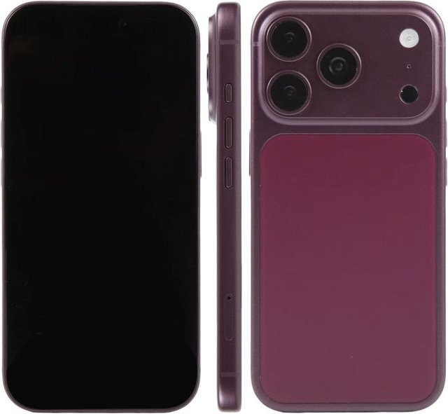 Voneo Fake Dummy Display Modell für iPhone 18 Pro in Schwarz und Lila - Bild 1