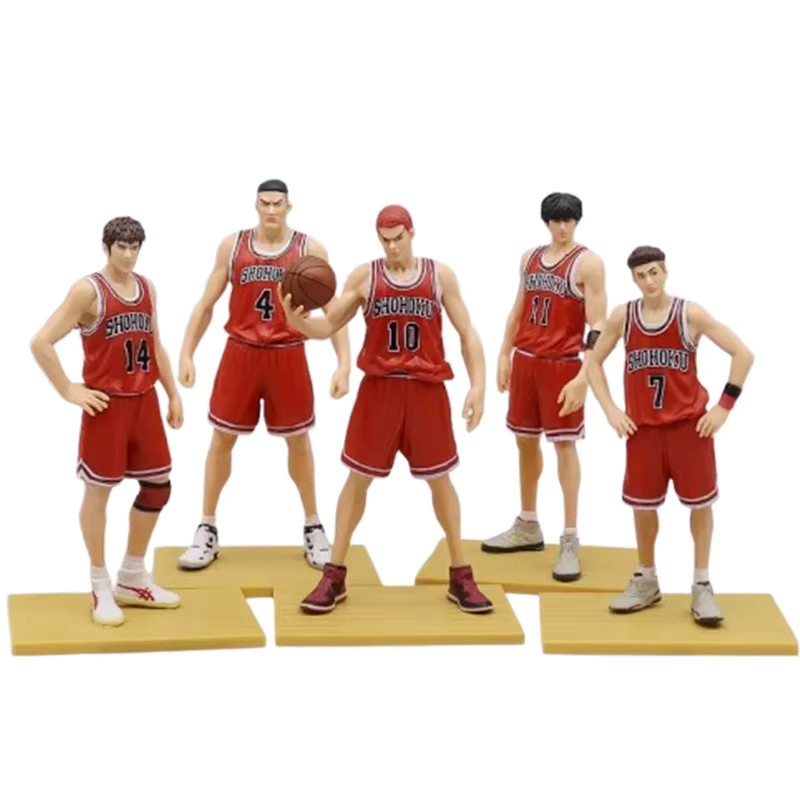 Bandai Slam Dunk Actionfiguren, 5-teiliges Set, 17cm - Bild 2