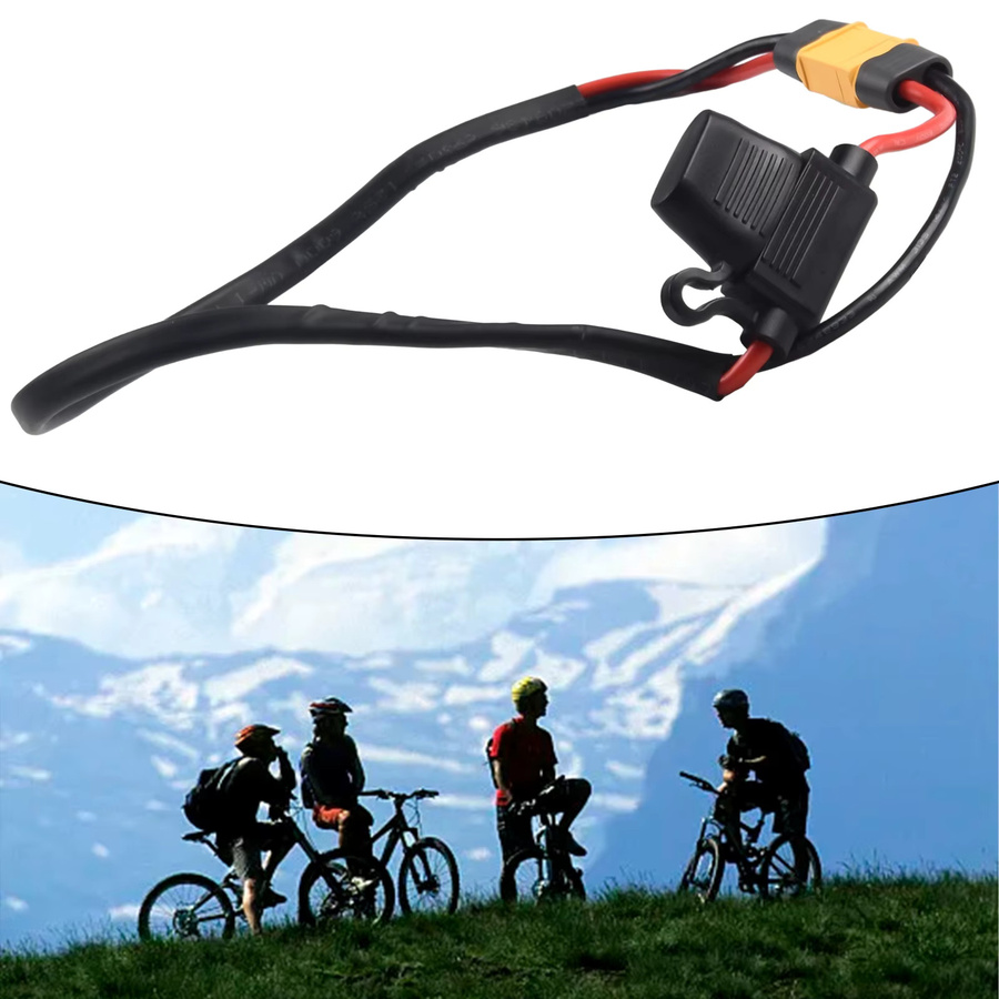 SPORTARC E-Bike Batterie Entladekabel mit XT60 Stecker, 14AWG, Schwarz - Bild 3