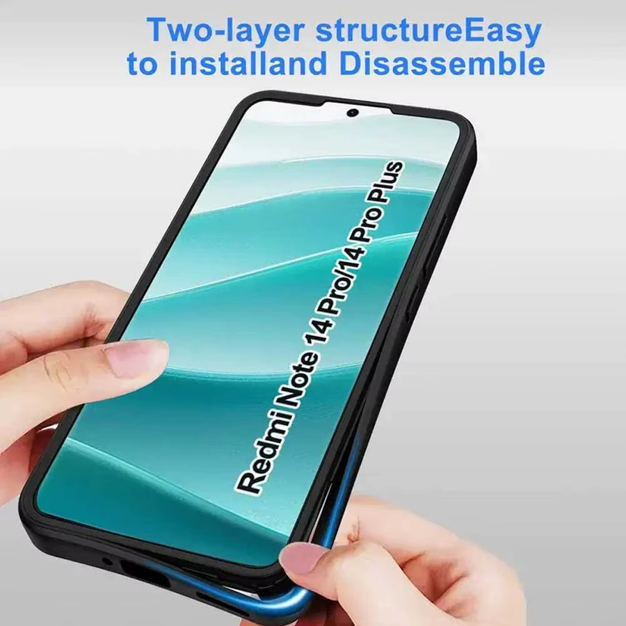 Xiaomi 360 Full Body Screen Protector für Redmi Note 14 Pro Plus, Note 14 Pro 4G 5G und Note 14, Transparent - Bild 5