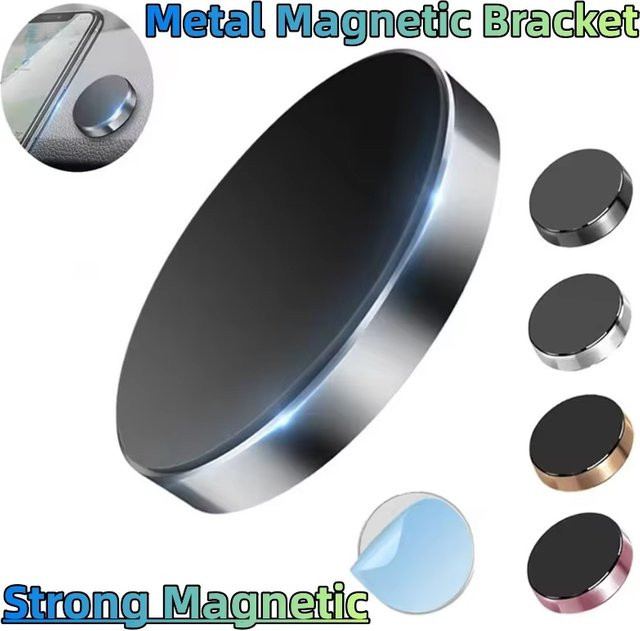 Congdi Magnetischer Handy-Autohalter in Gold, universelle magnetische Halterung zum Aufkleben für das Armaturenbrett, kompatibel mit iPhone, Samsung, Xiaomi und Huawei - Bild 1