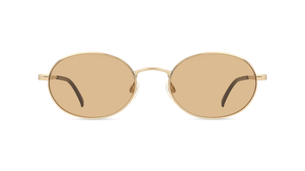 Fielmann MC 649 SUN CL BLAKE Sonnenbrille, Vollrand, Oval, Edelstahl, Gold - Bild 1