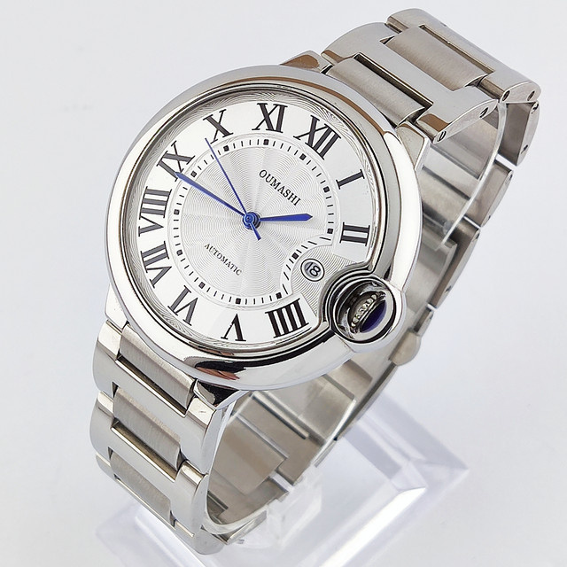 OUMASHI Armbanduhr, Automatik, Edelstahl, 42 mm, Herren - Bild 1