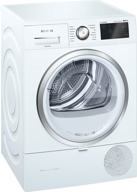 Bosch WT47W680 Wärmepumpentrockner in Weiß mit 8,0 kg Fassungsvermögen und Wollprogramm - Bild 1