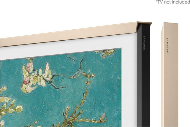 Samsung Austauschbarer Rahmen abgeschrägt für The Frame 85 Zoll (2021-2023) in Sandgold - Bild 1