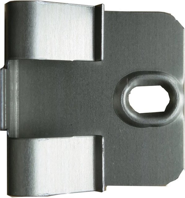 Döllken Profiles Befestigungsclips aus Metall für Stecksockelleisten, 20 Stück, Silber - Bild 1