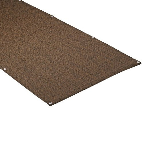 Mr. GARDENER Sichtschutzmatte aus PVC in Braun, B: 500 cm, H: 90 cm, semi-transparent - Bild 1