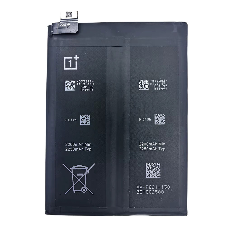 Originaler Ersatzakku BLP821 in Schwarz für OPPO OnePlus 9 / 1+9 - Bild 2