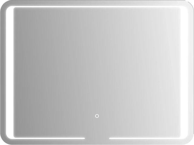 Jokey RoomLight III LED-Spiegel in Silber mit Bewegungssensor und Touch-Funktion, B/H: 80 x 60 cm - Bild 1