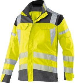 Kübler PSA Reflectiq Warnjacke in Warngelb und Anthrazit - Bild 1