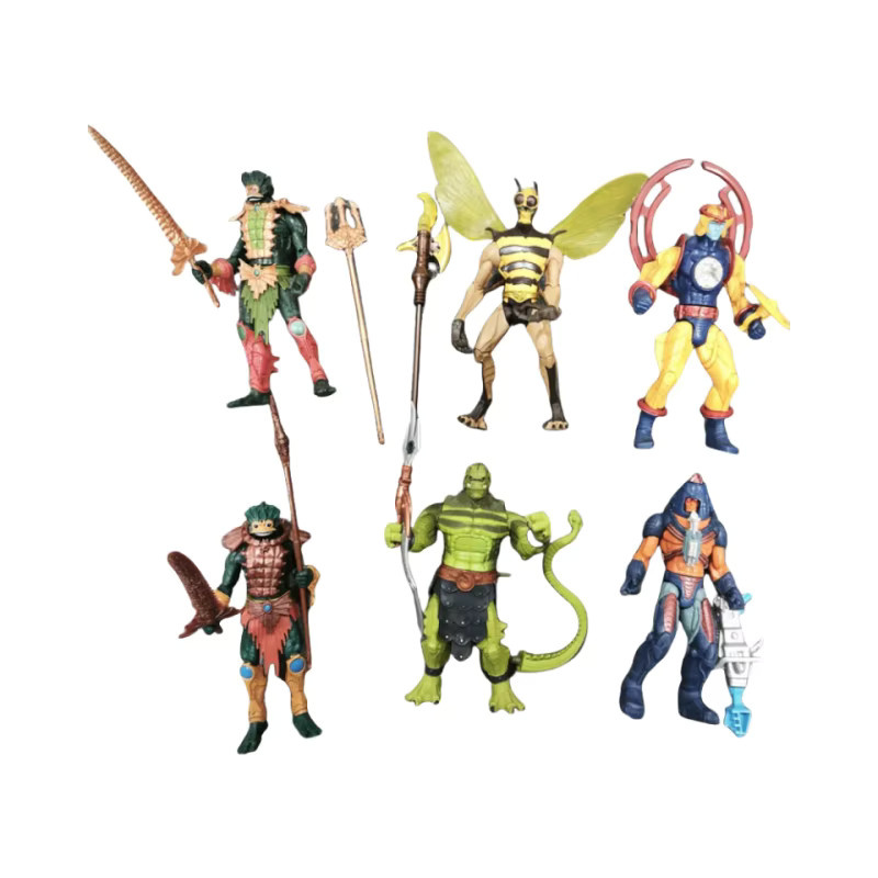 Mattel Motu Three-Faced Man Fishman Queen Bee Big-Tailed Beast Cyclone, Actionfigur - Bild 2