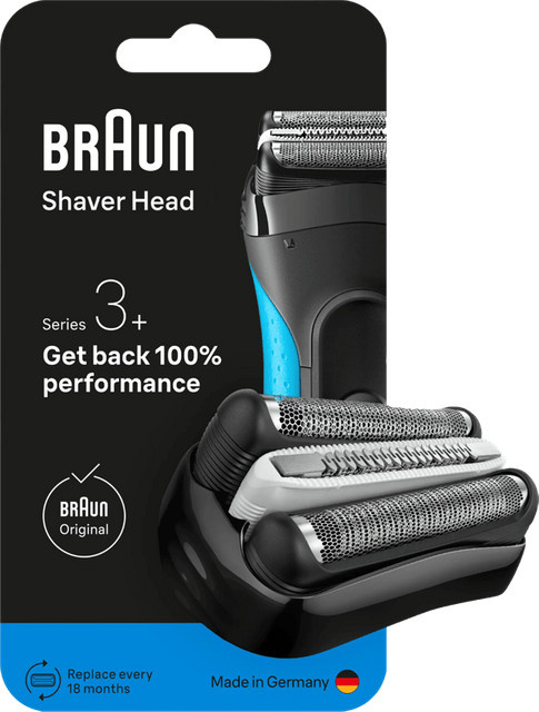Braun Series 3+ 32B Rasierer in Schwarz - Bild 1