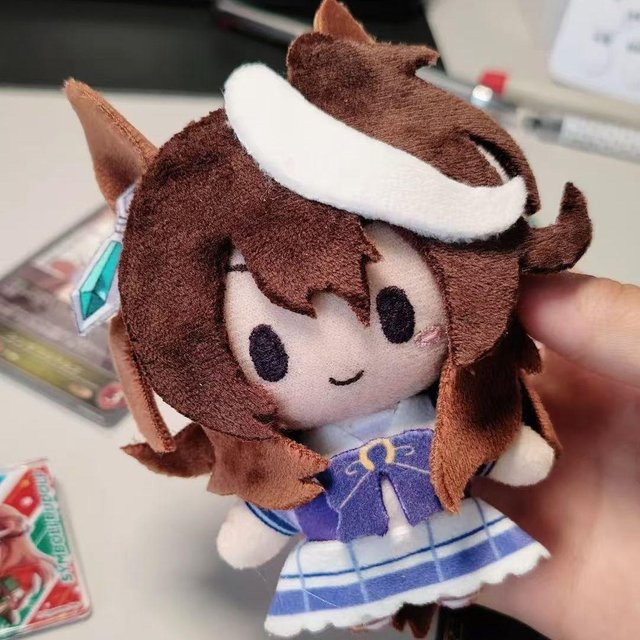 Uma Musume Plüschpuppen, Schlüsselanhänger, 10cm, ab 14 Jahren - Bild 1