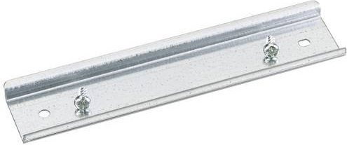 Spelsberg Tragschiene AL NS35-208 16201001 aus Stahl in Silber, Länge: 208 mm - Bild 1
