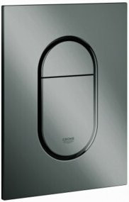 Grohe Abdeckplatte Arena Cosmopolitan S Dual Flush in Hard Graphite für senkrechte Montage - Bild 1