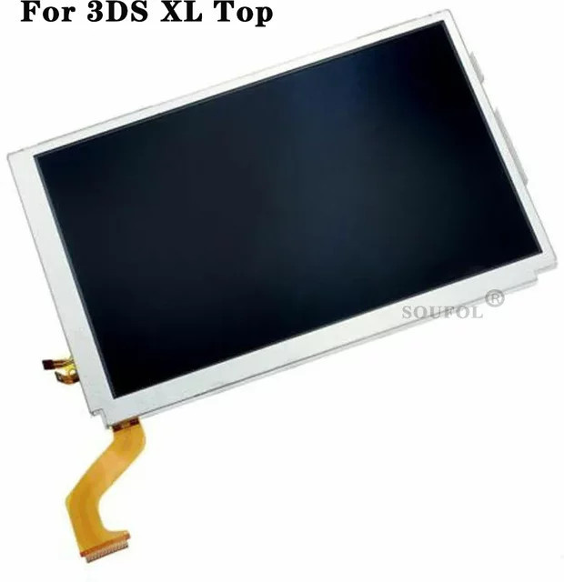 MBCHIPSTAR LCD-Display Ersatzset für 3DS XL LL Oberes und Unteres Display in Schwarz - Bild 1