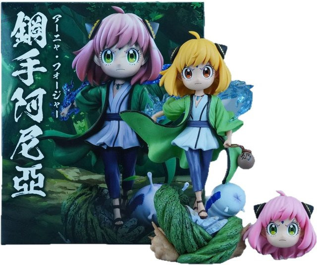 Fashnics Spy × Family Anya Cos Tsunade, Charakterfigur, grau, ab 14 Jahren - Bild 1