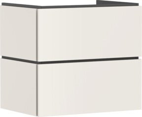 Hansgrohe Waschtischunterschrank Xilesa E in Weiß, B/T: 68,0 x 47,0 cm - Bild 1