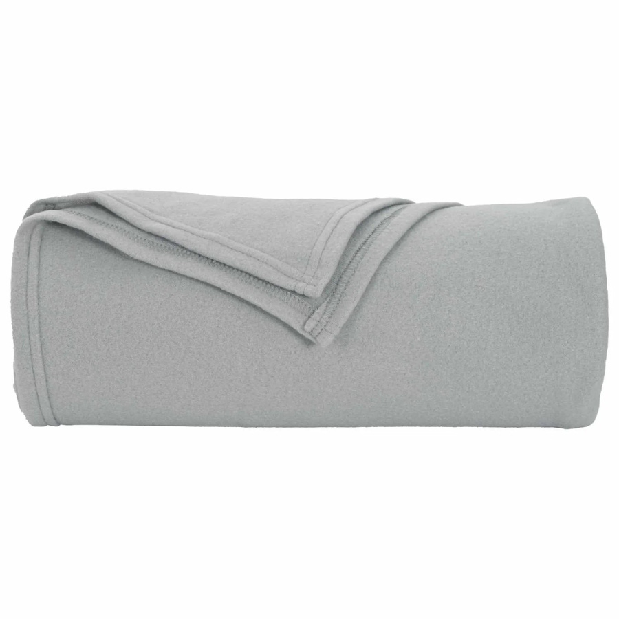 vidaXL Fleece Wohndecken 24er Set Grau B: 240 cm, T: 220 cm - Bild 2