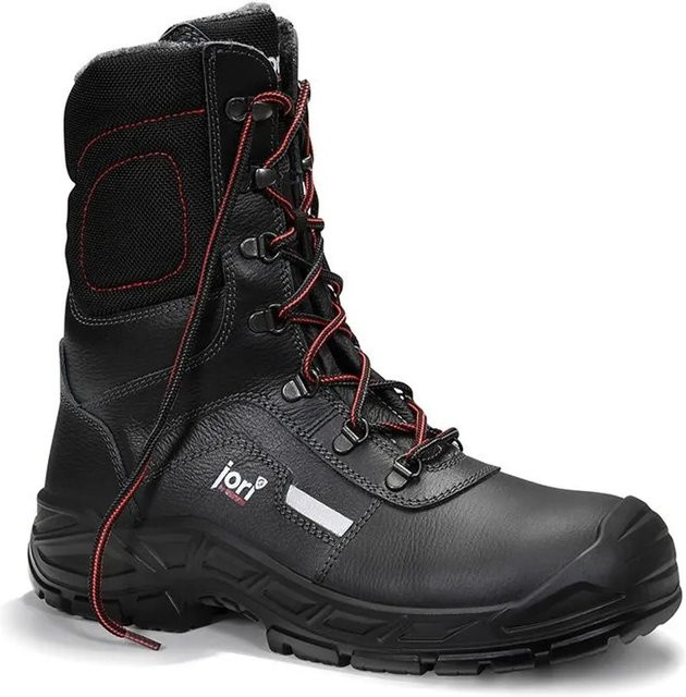 Elten Sicherheitsschnürstiefel Jo SOLID High ESD S3 aus Rindleder in Schwarz Größe 41 - Bild 1