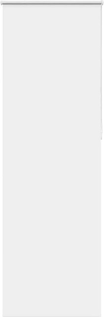vidaXL Verdunkelungsrollo aus Polyester in Weiß, B: 80 cm, H: 230 cm - Bild 1