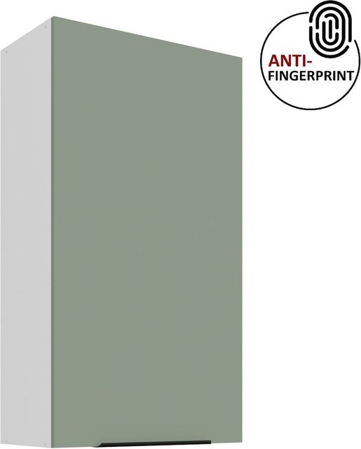 ARIA Hängeschrank Aquamarin Küchenzeile mit Anti Fingerprint Oberfläche Höhe: 90 cm, Breite: 60 cm - Bild 1