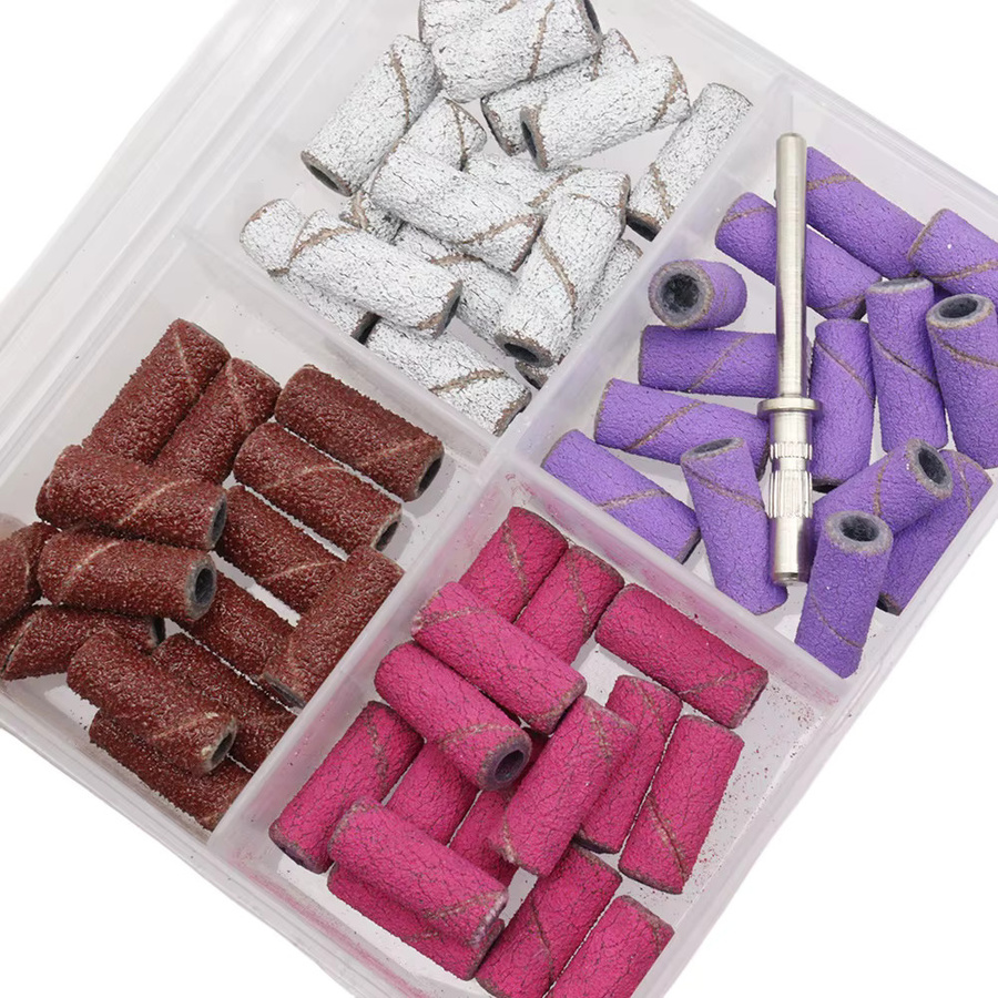 Easy Nail Nagelkunst Mini-Schleifbänder Set, 60 Stück, 4 Körnungen, 3mm - Bild 5