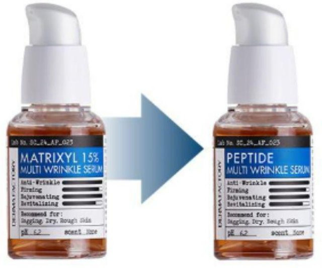 Derma Factory Peptid Multi-Falten Serum, 30 ml, Reife Haut - Bild 1