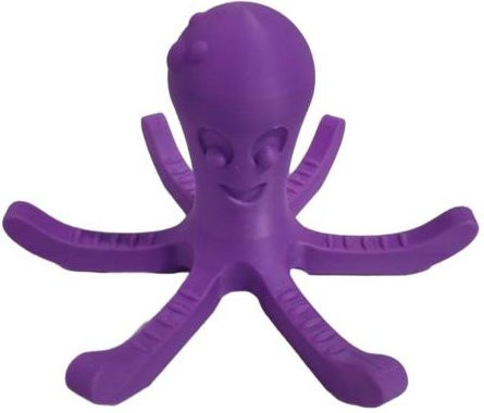 Oktopus Flaschentrocknerständer aus Kunststoff in Violett für Tassen, Flaschen und Becher - Bild 1