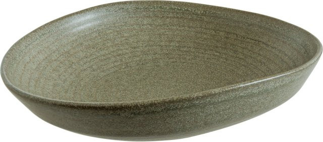 Bonna Adelfa Ripple Tiefer Teller, Grün, 6er Pack, 1000 ml, Durchmesser: 26 cm, Höhe: 5,3 cm - Bild 1