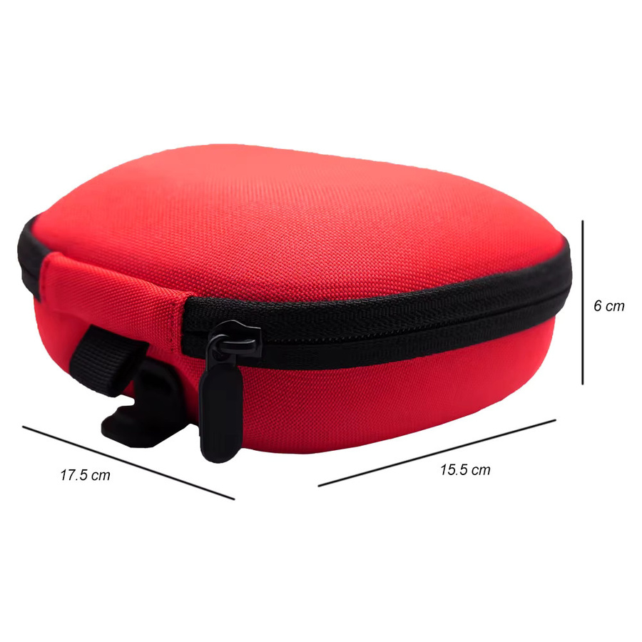 ZHOUCHEN 16-in-1 Zubehörset für Xbox One Elite Series 2 Controller mit Ladestation, Reise-Tragetasche und Thumbsticks in Blau und Rot - Bild 2