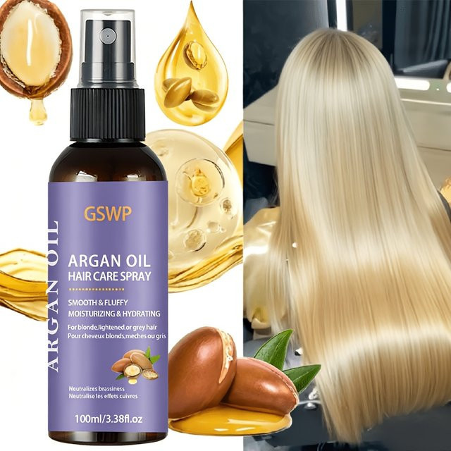 GSWP Arganöl Haarpflegespray, 100/200ml, für trockenes Haar - Bild 1