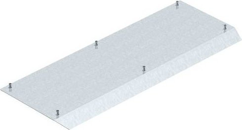 OBO Bettermann AIKA AD 15040 Blinddeckel in Grau - Bild 1