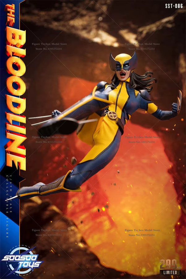 Soosootoys The Bloodline Mutant Wolf Female Soldier, Actionfigur, 1/6 Scale, ab 18 Jahren - Bild 4
