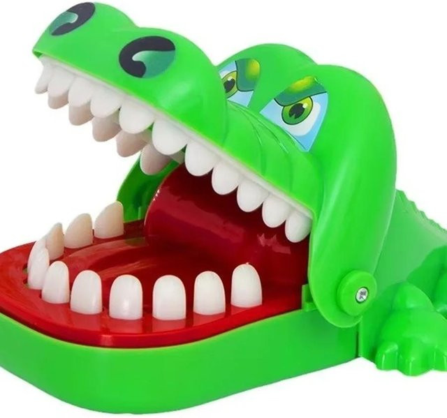 BC Pet Supplies Krokodil Zahnarzt Finger Bissspiel, Familienspiel, ab 6 Jahren - Bild 1